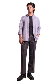 Cozy Linen Shirt (Haze Blue)