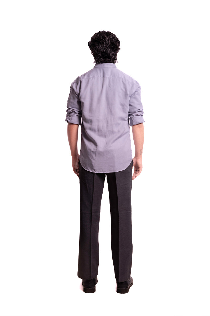 Cozy Linen Shirt (Haze Blue)
